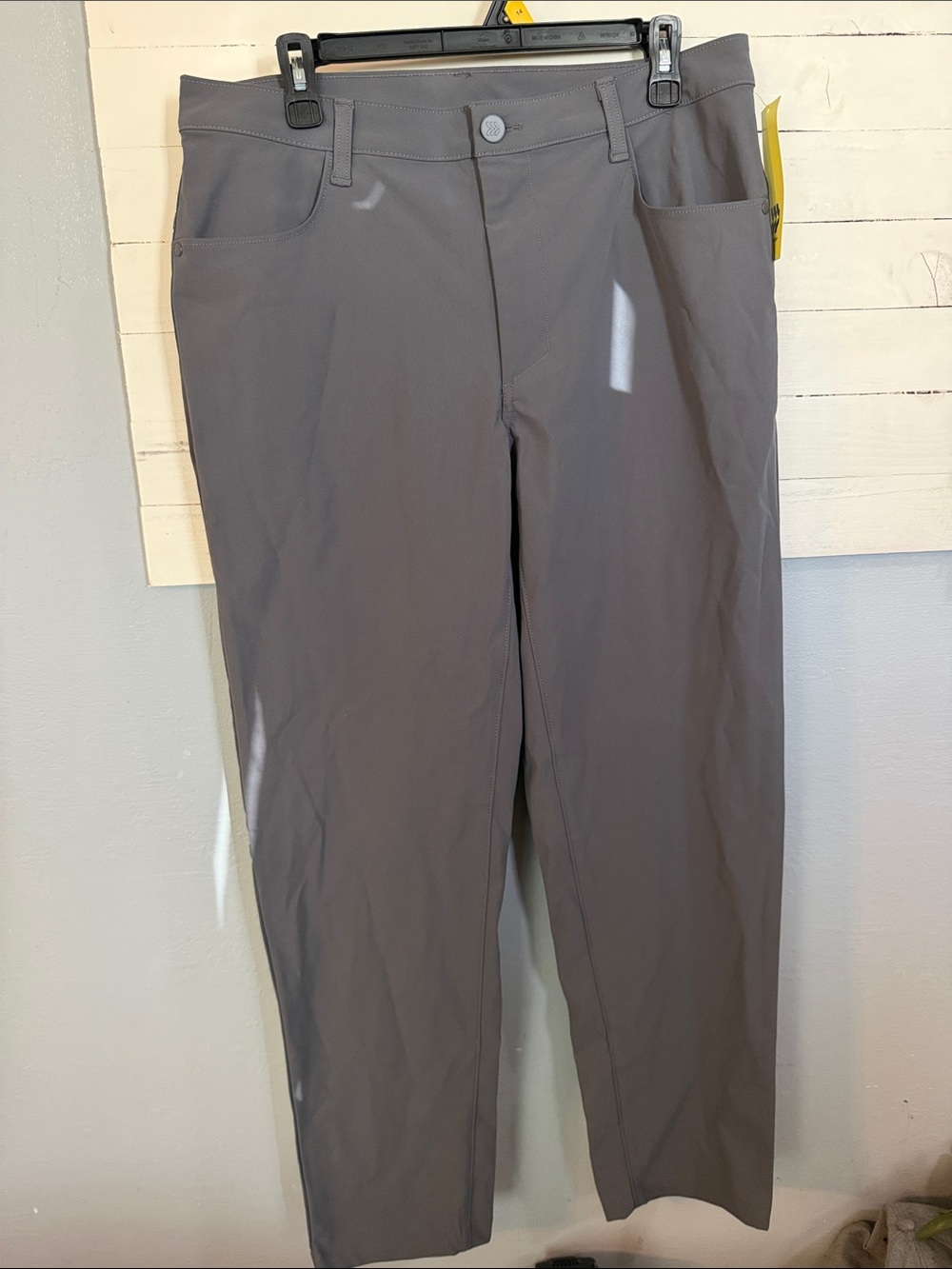 Target Men's Gray Straight Stretch Chinos